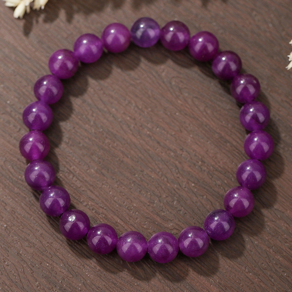 Wholesale Natural Crystal Bracelet 8mm temu Heyen Explosions Stretching Line Tiger Eye Bracelet